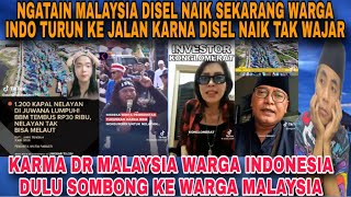KARMA BERLAKU UNTUK NEGARA KITA, DULU MENGATA-NGATAI MALAYSIA SAAT BBM NAIK DAN WARGA DEMO DI JAL...