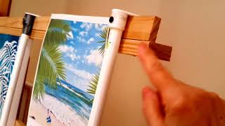 🎨HOW TO MAKE A MAHL STICK AND SUPPORT THAT SITS ON YOUR CANVAS