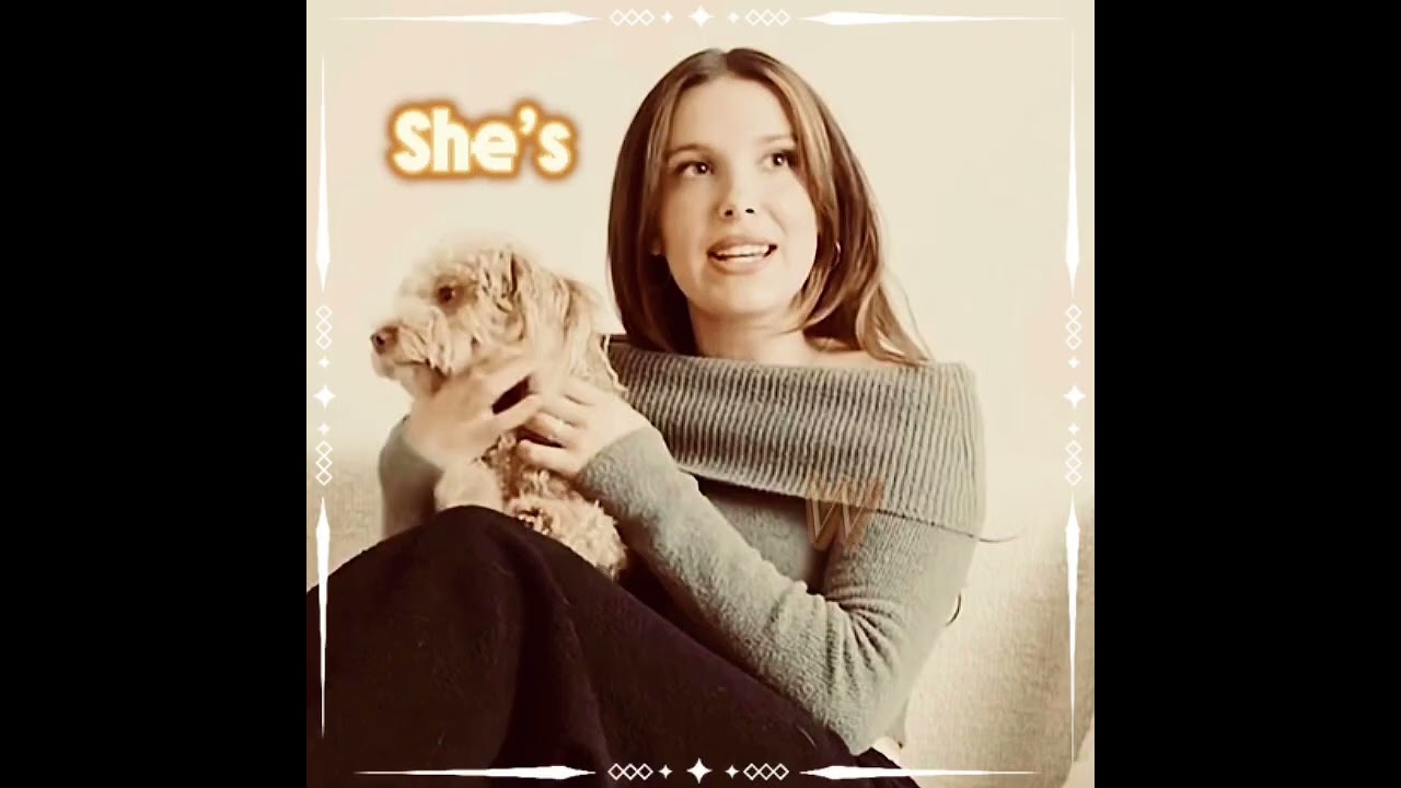 Winnie the poodle #winnie #winniethepooh #milliebobbybrown