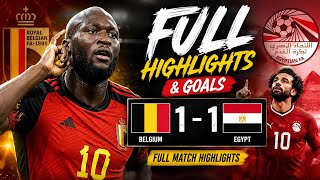 Belgium 1 vs 1 Egypt, Lukaku just denied Africa their 3 points. Highlights and goals #worldcup2026 