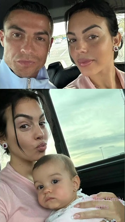 Ronaldo x Georgina and baby Bella 💓 🤍 #viral #cr7