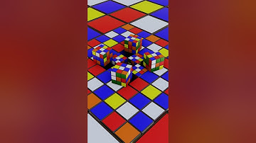 Satisfying Cubes Loop Animation