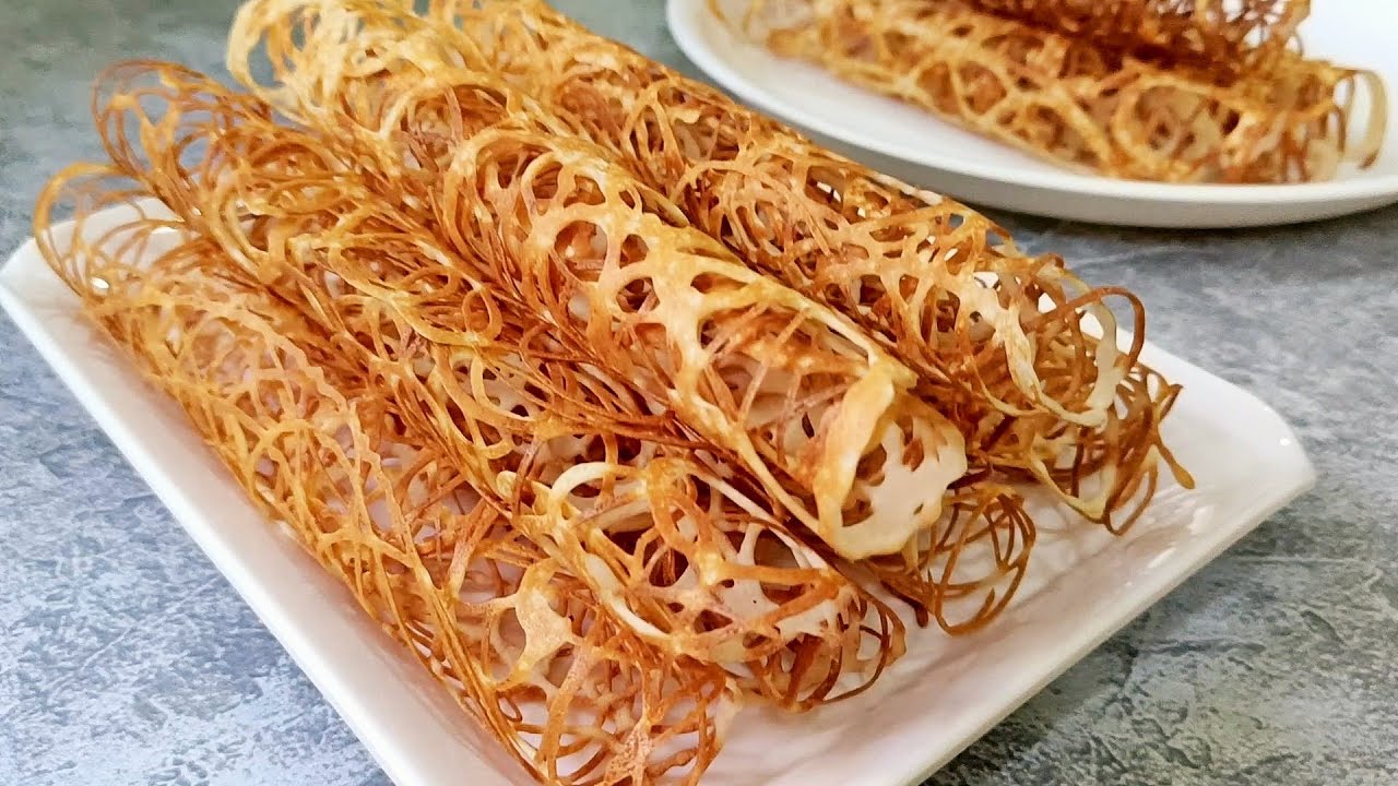 Quick and East Sweet Crunchy Pancake | Eggless Cobweb Pancake Recipe | Kids Recipe |