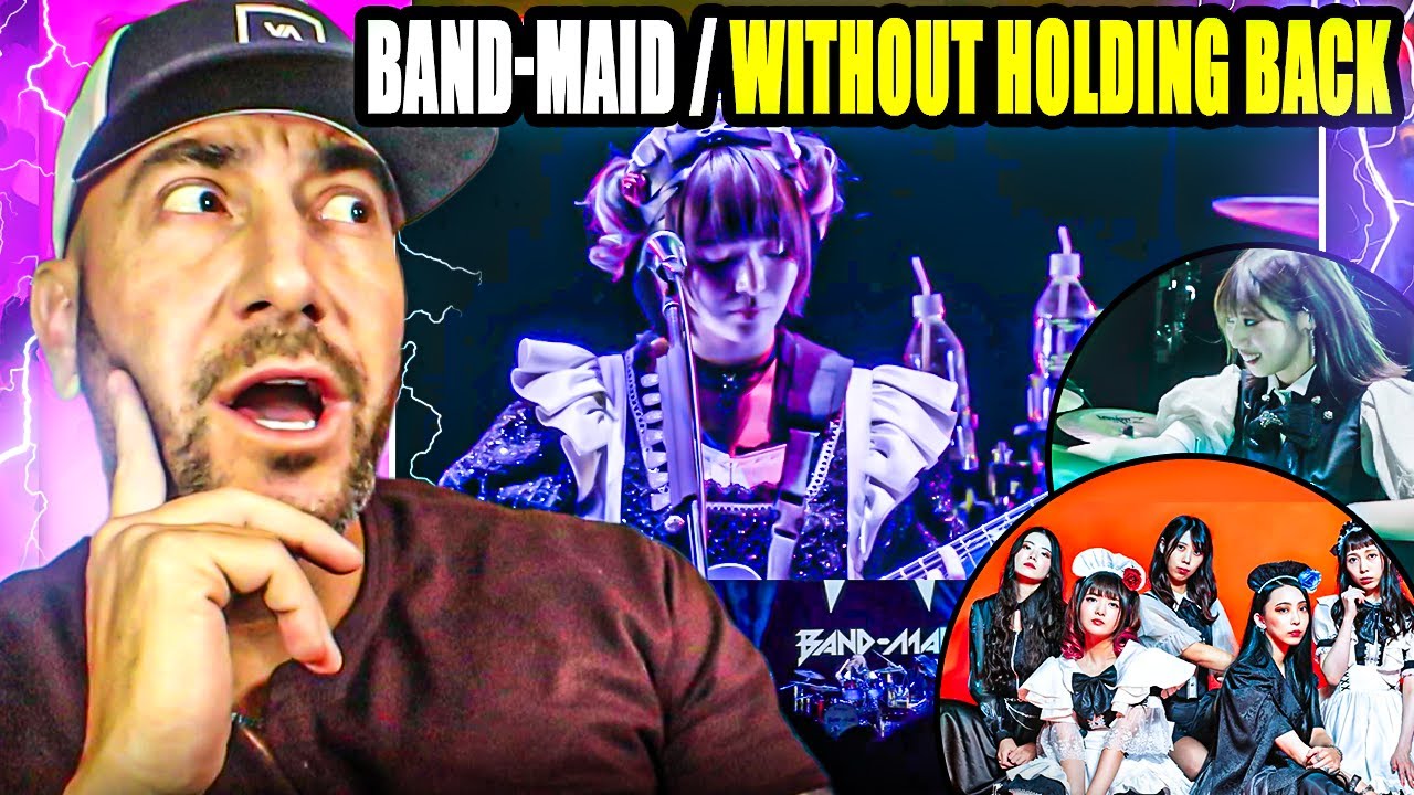 Band-Maid – Without Holding Back | First Ever Reaction — CRAZY TALENT! 🔥
