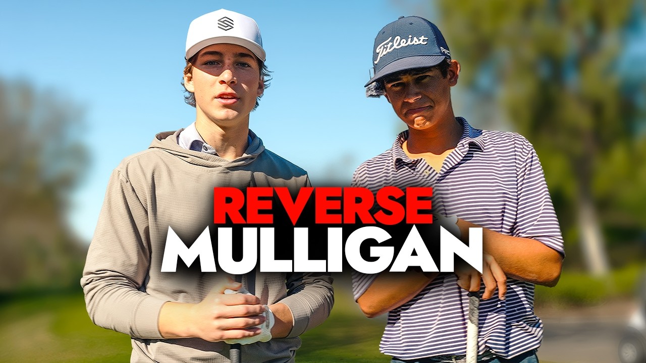 Plus Handicap Golfers Face Off with Reverse Mulligan Challenge (@tyzshorts  vs Aiden Peters)