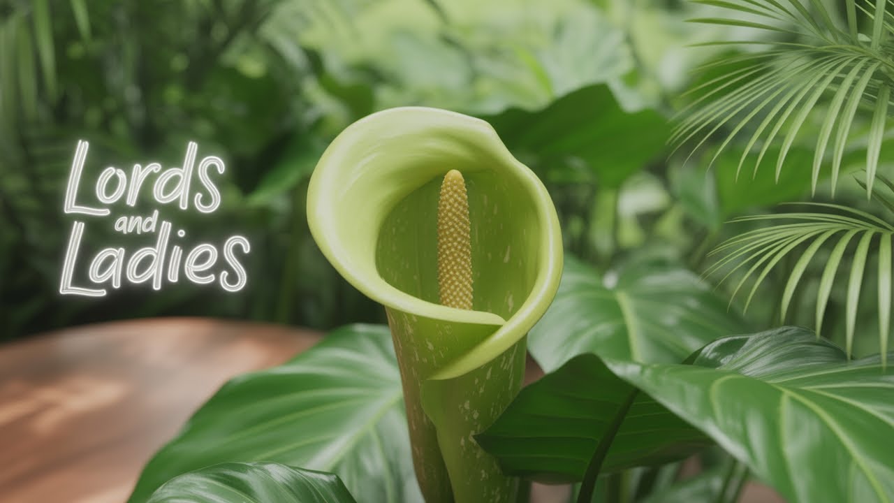 5 WAYS Arum Maculatum TRAPS Insects with its SMELL