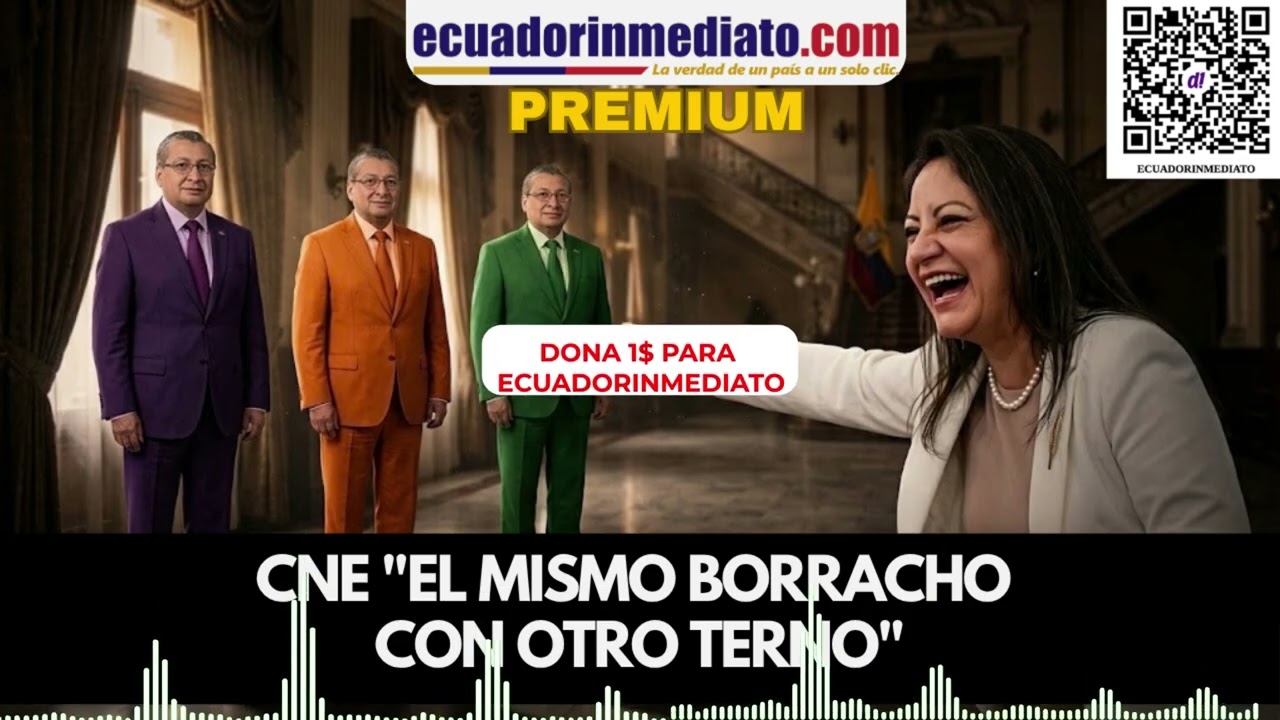 CNE "EL MISMO BORRACHO CON OTRO TERNO"