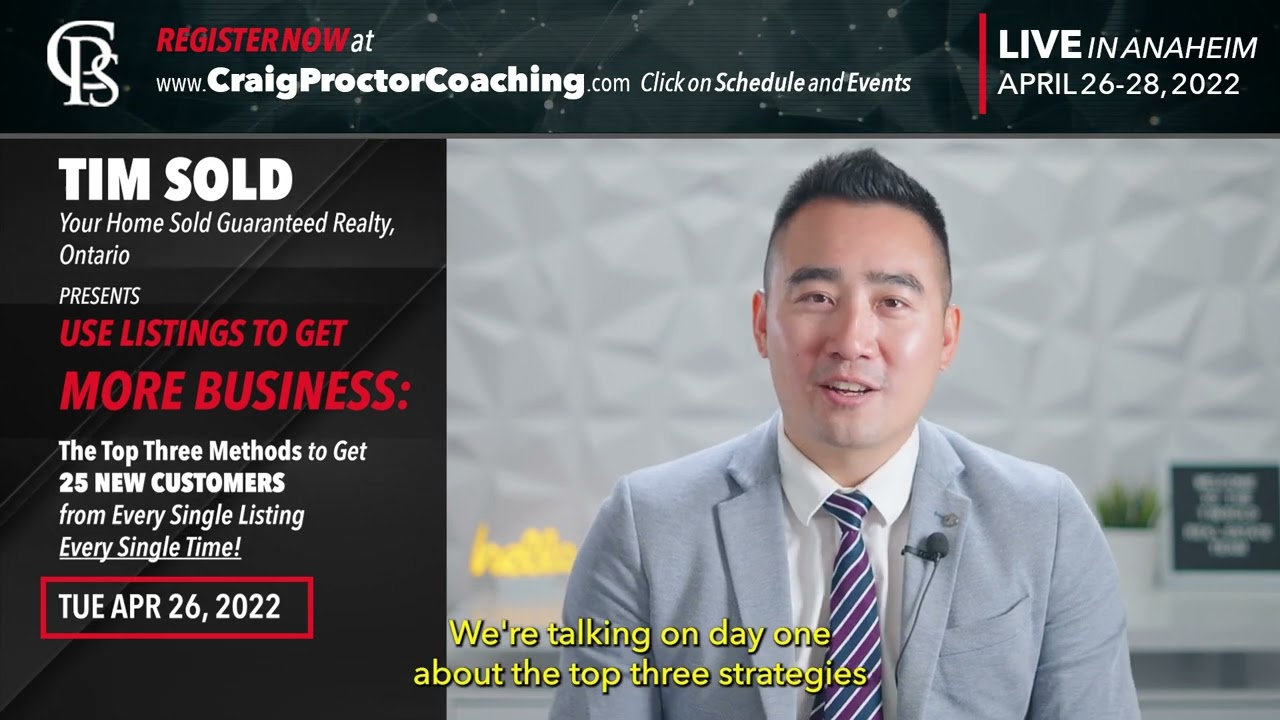 TIMSOLD On Using Listings to Get Business!!!