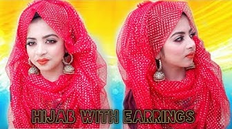 how to wear matha patti with hijab