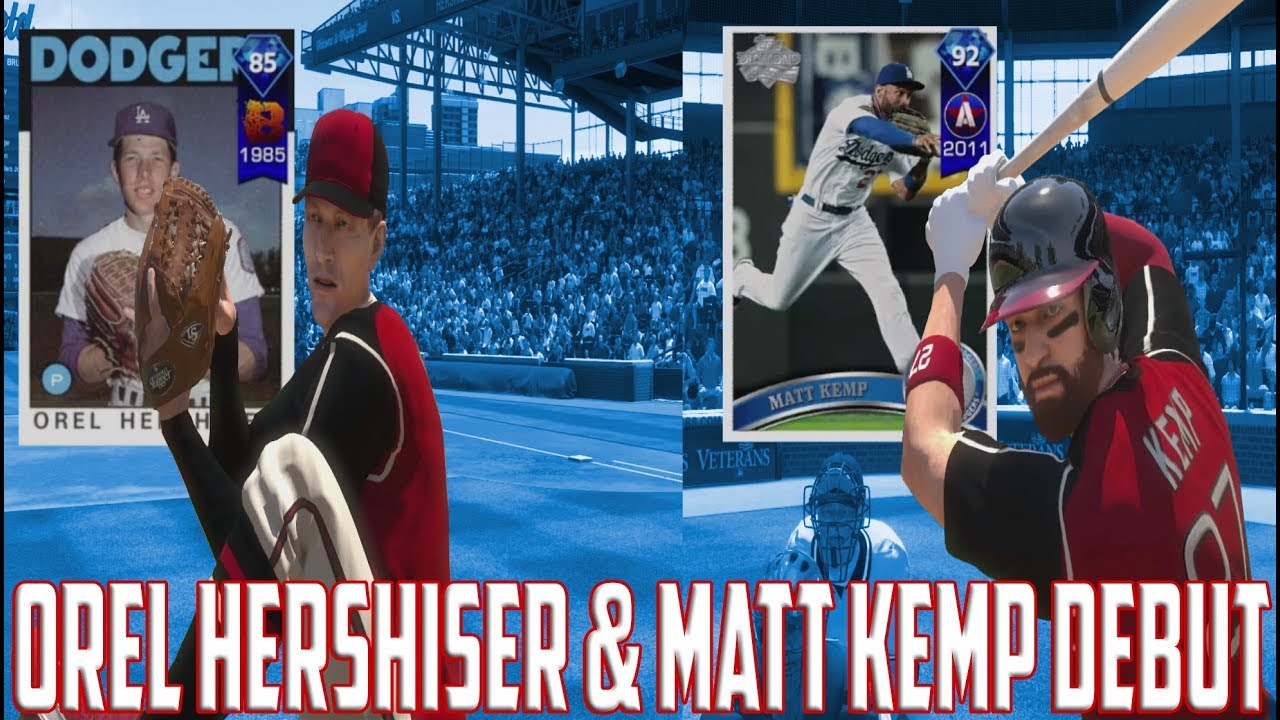 92 MATT KEMP & 85 OREL HERSHISER DEBUT - BACK TO BACK TO BACK HR'S!! MLB The Show 18 Diamond Dynasty
