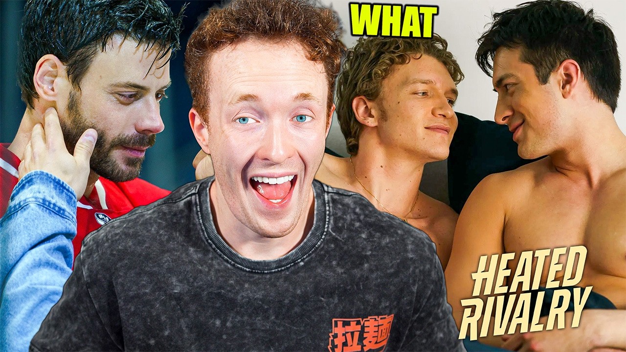 Straight Man Binge Watches HEATED RIVALRY!
