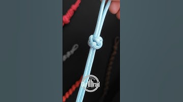 How to make my favorite knot Diamond Knot Step by step tutorial #shortvideo #shorts #short