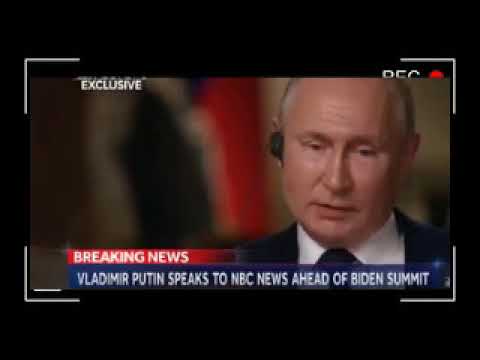 NBC News, 14.06.2021 Интервью Президента России Владимира Путина