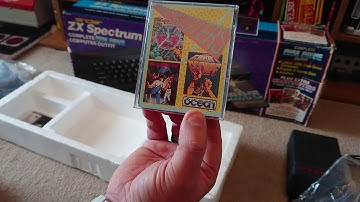 ZX Spectrum 128k +3 unboxing, setup and test