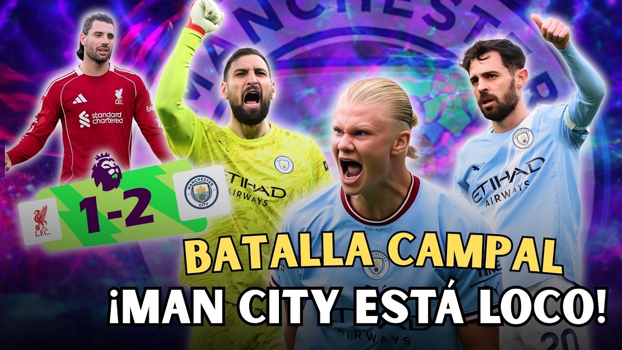 DEL GOLAZO AL VILLANO: SZOBOSZLAI SE DERRUMBA, MAN CITY REMONTA AL LIVERPOOL