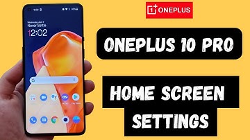 OnePlus 10 Pro Oneplus Home Screen setup || oneplus home screen customization