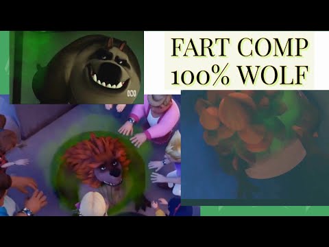 100 Wolf Fart Scene Compilation - Tv show + Movie