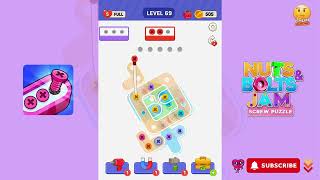 Unscrew It: Nuts & Bolts Jam - Level 69 - Gameplay walkthrough