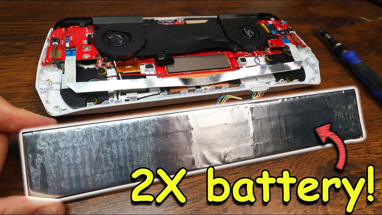 74 wh Battery Mod: ft. OG Rog Ally