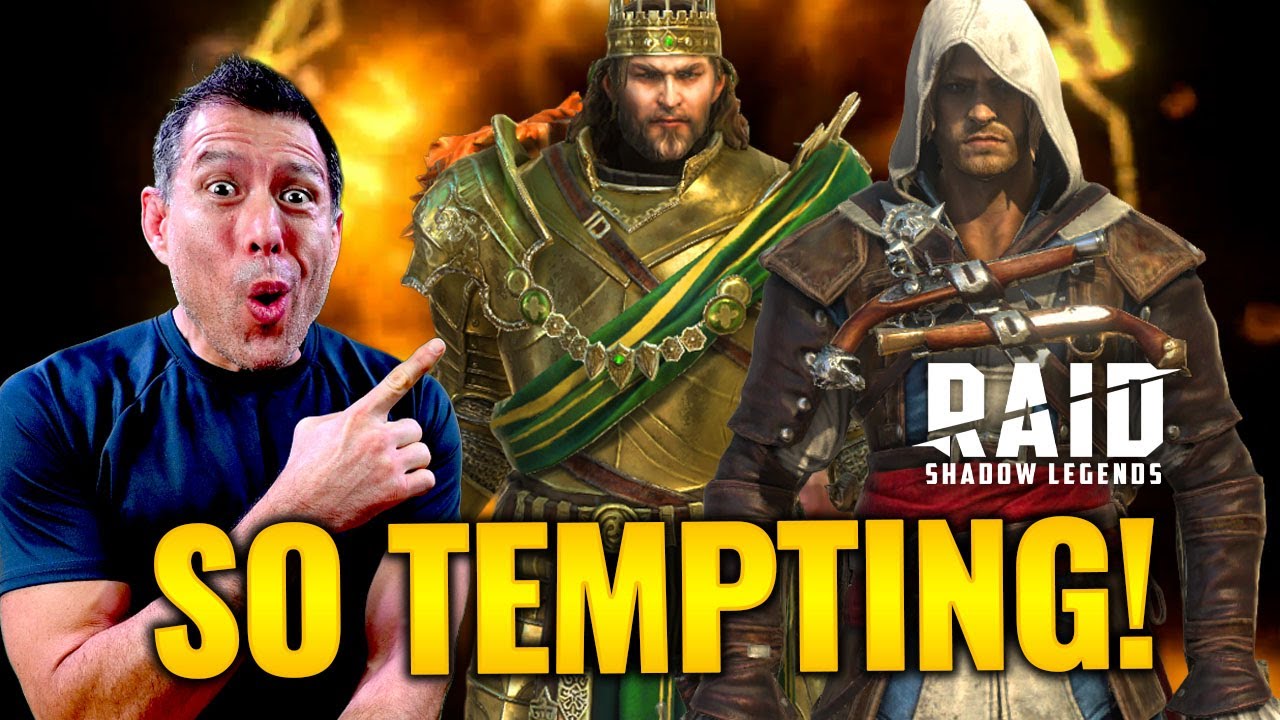 I HAD TO TRY THIS PROGRESSIVE DROP! Acelin & Edward Worth Going For? | RAID: Shadow Legends