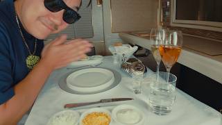 Everything I Ate on a $15,000 First Class Flight