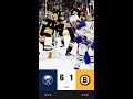 Sabres roll Bruins 6-1