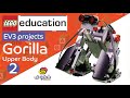 EV3 instructions + code Gorilla Robot Upper Body II The LEGO Mindstorms