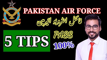 |PAF Final interview 5 Tips||Airmen Final Interview 5 Best Tips||How to pass Interview of PAF|