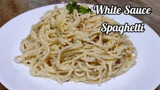 White Sauce Spaghetti|| short video|| shorts || white sauce pasta recipe