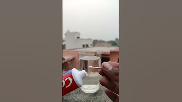 Colgate and Matchstick Experiment   Simple Science Experiment   #shorts #trending #experiment #yt