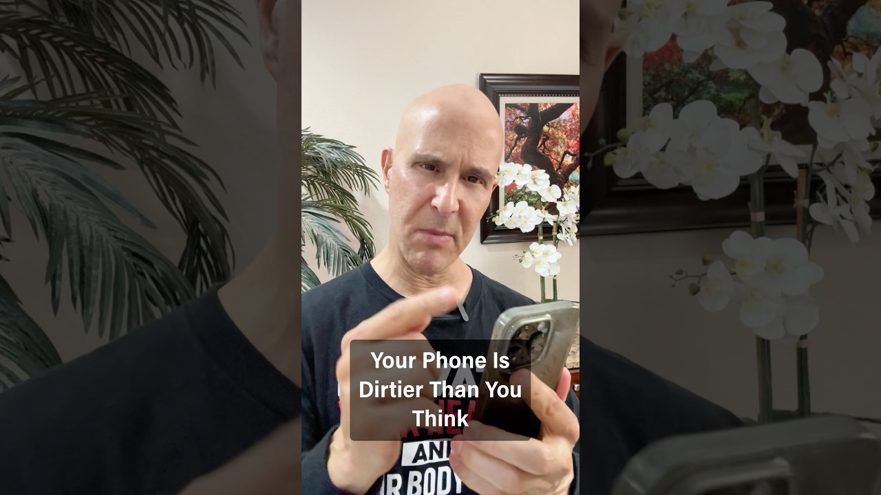 Your Phone Is Dirtier Than You Think #drmandell #phone #germs