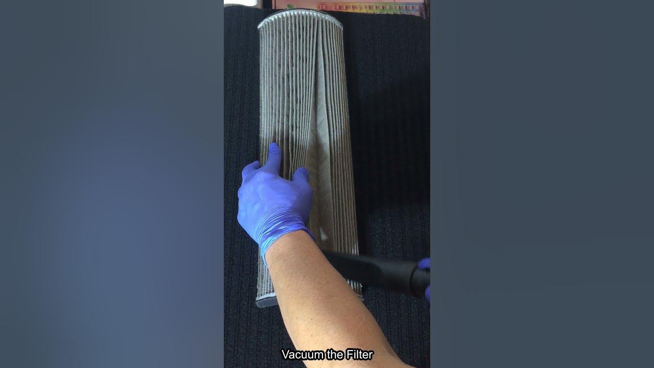 How to clean an Air Purifier and replace the UV Lamp. Therapure TPP540