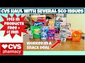 2nd CVS HAUL/ SEVERAL SCO ISSUES/ $145 in products FREE $1 MM 😍/ Learn cvs couponing