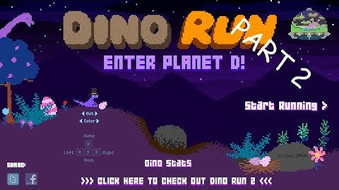Dino run: planet D (part 2)