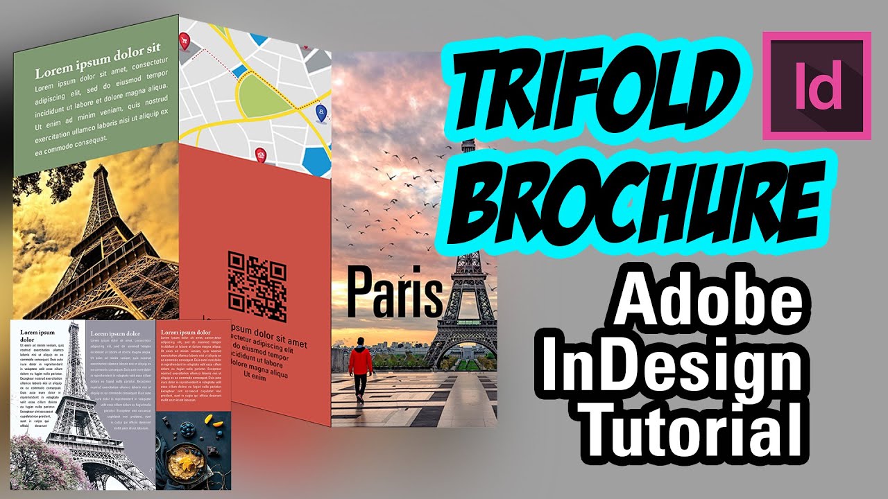 Indesign Tutorial: Creating a Trifold Brochure in Adobe Indesign - YouTube