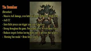 Pillars of Eternity 2 Build Guide: Item and Level Progression The Brutalizer (Berserker)