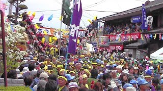 2004年 信州 諏訪の御柱大祭４ 上社本宮四之御柱御柱祭 　里曳き 一日目 二日目　Onbashira Festival