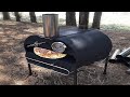 로켓 스토브 피자오븐 만들기 /캠핑/Rocket stove Pizza 🍕 Oven Making /Camping