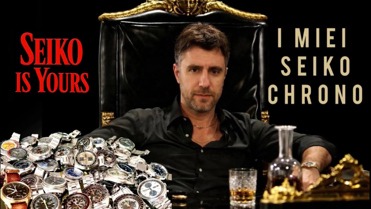 La mia collezione di Seiko Chrono! Follia! 