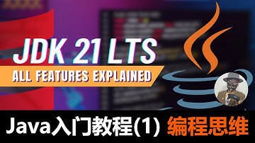 从零开始！手把手教你用Java制作exe程序 | 入门软件开发 毫无门槛！没读过书的都能听懂！外卖小哥亲授，Java入门教程 第一课 形成编程思想。