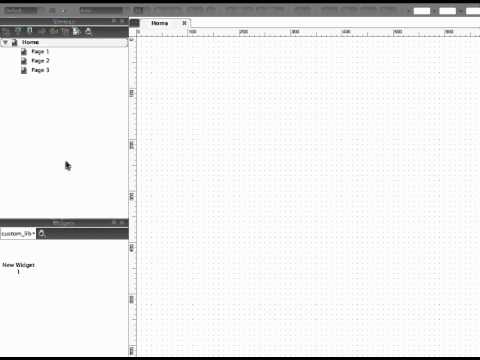create custom widget - YouTube