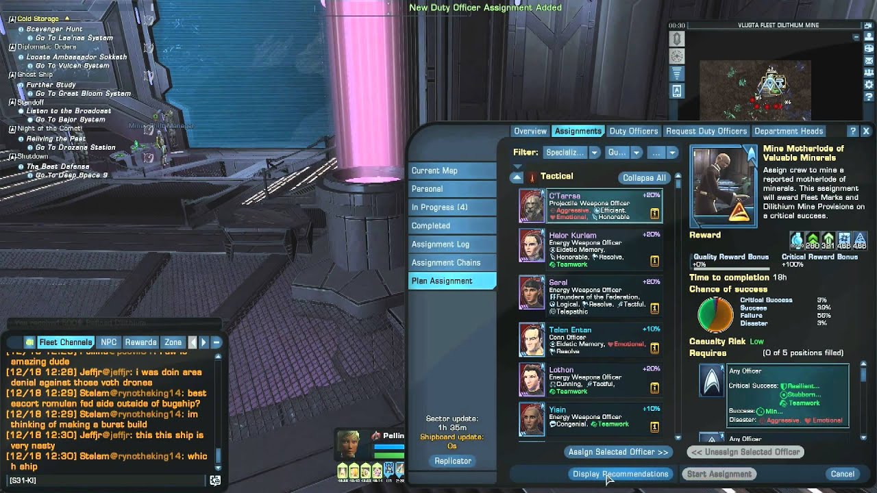 star trek online how to get dilithium fast