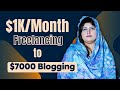 From freelancing to blogging sara khans 7000 success story