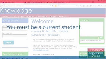 Knowledge Home Page