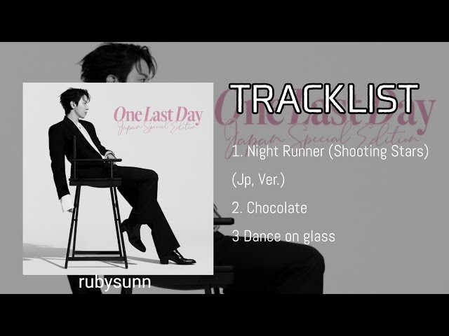 MINI ALBUM] Jung Yong Hwa (정용화) - One Last Day (Japan Special
