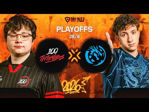 100T x LEV | VCT Americas Etapa 2 | Playoffs - Dia 2