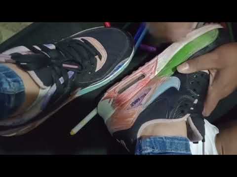 Destroying My Girlfriend's Air Max 90