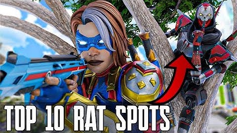 Top 10 RAT SPOTS Broken Moon Apex Legends Season 18