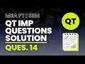 QUES 14