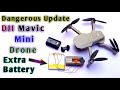 DJI Drone Battery Upgrade Is Dangerous || ESC Heat Warning ! Motor Over Speed Warning !